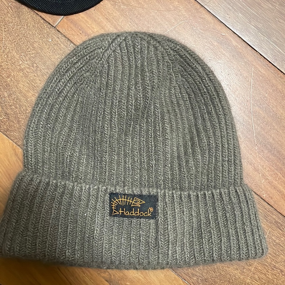Haddock Headwear Army Green Beanie